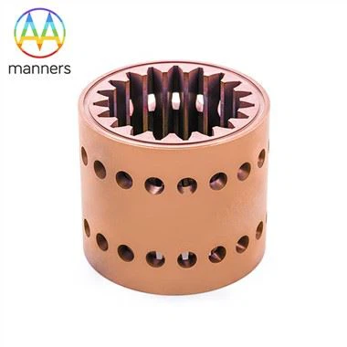 Peces de connector de coure per mecanitzat CNC