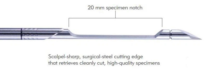20mm Specimen Notch Soft Tissue Biopsy Needles 20mm Specimen Notch Soft Tissue Biopsy Needles