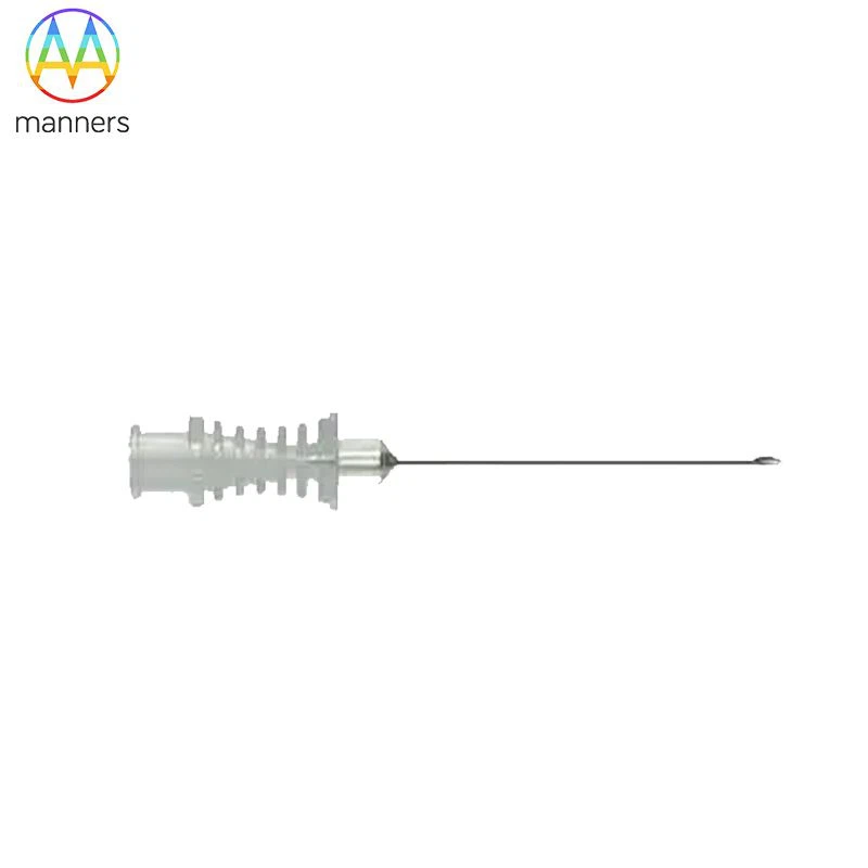 Injecció amb agulla angiogràfica