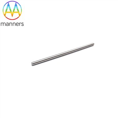 Tub d'acer inoxidable pla d'extrem tancat
