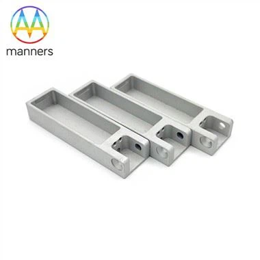 Peces d'alumini mecanitzat per CNC
