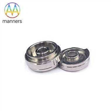 Peces d'unió d'acer inoxidable mecanitzades CNC