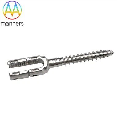 Implants ortopèdics de titani de columna vertebral