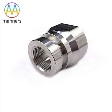 Peces de mecanitzat CNC d'acer inoxidable