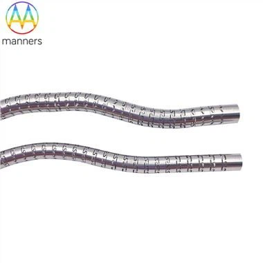 Peces de flexió d'endoscopis d'acer inoxidable